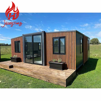 Maisons conteneurs de cuisine modulaires de luxe préfabriquées, pliables et extensibles, en kit, pour bureaux et centres commerciaux