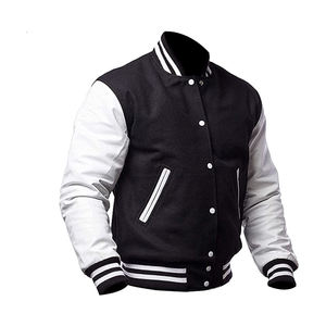 Vestes universitaires d'hiver légères et respirantes de style High Street pour hommes avec col montant Logo avant Design à capuche 100% laine - Product Image 4