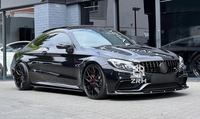 Lèvre de séparation de pare-chocs avant en fibre de carbone ED1 pour Mercedes Benz W205 C63 C63s