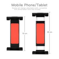 Support universel réglable pour tablette de téléphone portable en alliage d'aluminium Support de montage mural de bureau pratique Compatible iPad Autre