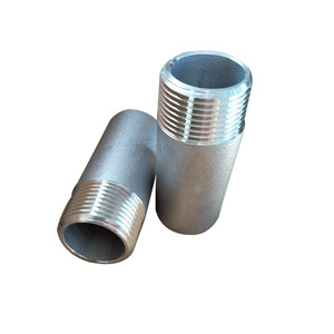 Raccords de tuyauterie filetés en acier au carbone, diamètre et épaisseur de paroi personnalisables, filetage à droite, tube sans soudure à une extrémité, support OEM - Product Image 3