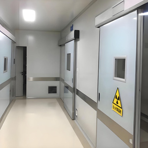 <span class=keywords><strong>Puerta</strong></span> Corredera Hermética Automática de Acero Inoxidable con Protección de Plomo <span class=keywords><strong>para</strong></span> Radiología en Cuartos Limpios de Hospitales con Acabado Moderno - Product Image 4