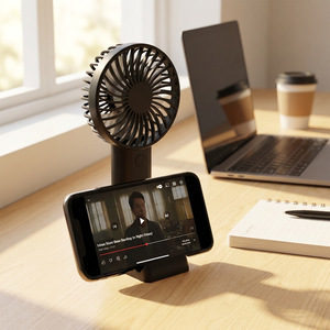 Feisd Handheld <b>Fan</b> Portable <b>Mini</b> <b>Usb</b> Rechargeable Lightweight For Outdoor Office Camping Student Dormitory - Product Image 2