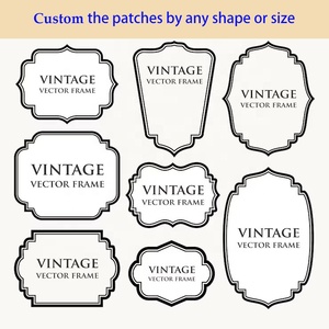 Tùy Chỉnh Cổ Điển Vá Sắt Trên May Trên Quần Áo Appliques DIY Cổ Điển Thêu Phù Hiệu Và Các Bản Vá Lỗi - Product Image 5