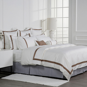 Five Star Hotel Customised <strong>king</strong> Bed <strong>Sheets</strong> 1000 Tc ,<strong>sheets</strong> Made for Hotels - Product Image 3