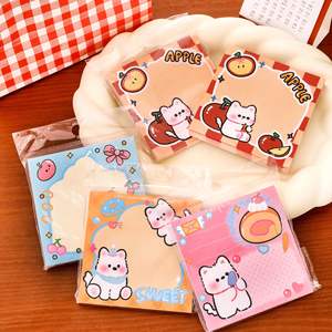 Blocs-notes autocollants West Highland, mignons et de haute qualité, en forme carrée - Product Image 3