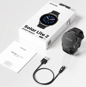 Montre connectée Haylou Solar Lite 2 HCR01, montre connectée longue durée avec écran AMOLED, moniteur de fréquence cardiaque, moniteur de sommeil - Product Image 5