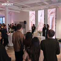 Pantalla LED para Eventos P2.6, Pantalla LED de Alquiler para Interiores de 500x500mm, 7680Hz, Video Wall para Presentación de Productos, Desfiles de Moda