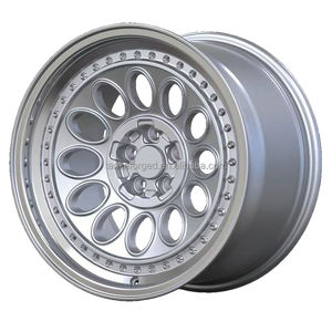 Aleación de aluminio de diseño retro 17x9j pulgadas coche plateado 4x98 llanta Cb 58,1 5x98 ruedas forjadas para <span class=keywords><strong>Alfa</strong></span> <span class=keywords><strong>Romeo</strong></span> Gtv6 <span class=keywords><strong>Giulia</strong></span> 006 <span class=keywords><strong>Gtam</strong></span> 1972 - Product Image 1