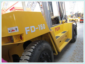 รถยกดีเซลมือสอง TCM Fd100 10ตัน Fd150 15ตัน Fd200 20ตันรถยกดีเซลยี่ห้อญี่ปุ่น TCM 15ตัน - Product Image 6