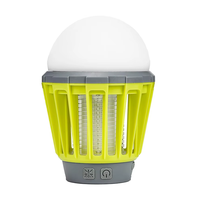 Lanterne de camping 2-en-1 DREAMS'LIGHT avec tue-moustiques, lumière UV, indice de protection IP66, batterie au lithium, 300 lm, certifiée CE RoHS