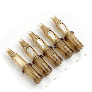 Aiguilles de cartouche de <span class=keywords><strong>tatouage</strong></span> permanent jetables, liner, <span class=keywords><strong>ombrage</strong></span>, 1RL 3RL 5RL 7RL, aiguilles à membrane, microblading, E.O. Stérilisé au gaz - Product Image 3