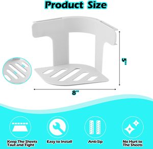 High Quality Simplicity Style <b>Bed</b> Sheet Holder Wholesales Anti Slip Sheet Holder for Home - Product Image 4