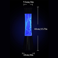 Offres Spéciales classique nébuleuse tonnerre foudre boule magique veilleuse Plasma orbe prise puissance Ion verre lumineux Plasma lumière