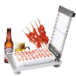 Brochettes à shashlik manuelles de haute qualité pour usage commercial et domestique, pour la viande de boeuf, de mouton, les fruits et légumes durs, etc. - Product Image 5