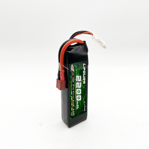 แบตเตอรี่ 11.1V 2200mAh 3S อัตราการคายประจุสูง สำหรับโดรน พร้อมหัวต่อ XT60 และปลั๊ก JST สำหรับของเล่น RC รถแข่ง เรือ VO-2200 22 - Product Image 3