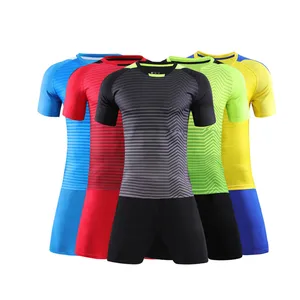 Commercio all'ingrosso di Abbigliamento Sportivo Jersey di Calcio Personalizzato di Disegno uniformi di calcio set di squadra/uniformes de futbol calcio