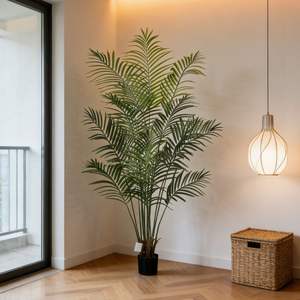 Palmera Artificial de <span class=keywords><strong>Kentia</strong></span> de 170 cm, Precio Económico al por Mayor, Decoración Moderna para Sala de Estar - Product Image 6