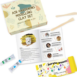 Bview Art Safe Crafts Céramique Argile Outils Kit Sculpture Poterie Outils Set <span class=keywords><strong>Peinture</strong></span> Acrylique <span class=keywords><strong>Palette</strong></span> Brosse Seaux pour Artiste Enfants - Product Image 1