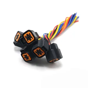 Fabriek Directe Prijs Dj7043A-2.2-21 Zwarte Vrouwelijke Socket Plastic Auto Elektrische Connector
