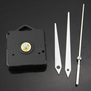 Im Lặng Lớn Tường Thạch Anh Đồng Hồ Cơ Chế Chuyển Động Đen & Trắng Hands Repair Tool Bộ Phận Kit DIY Set Với Hook - Product Image 1