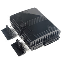 Boîtier de distribution optique 3/16 ports 16 cœurs SC FDB-16E certifié CE ROHS, cassette de montage mural ou sur poteau pour FTTH FTTB