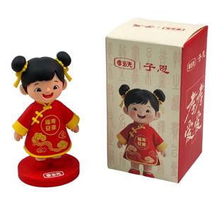 ตุ๊กตาเรซินสำหรับสะสมตามสั่งรูปปั้นเด็กผู้ชายสเกตบอร์ด - Product Image 1