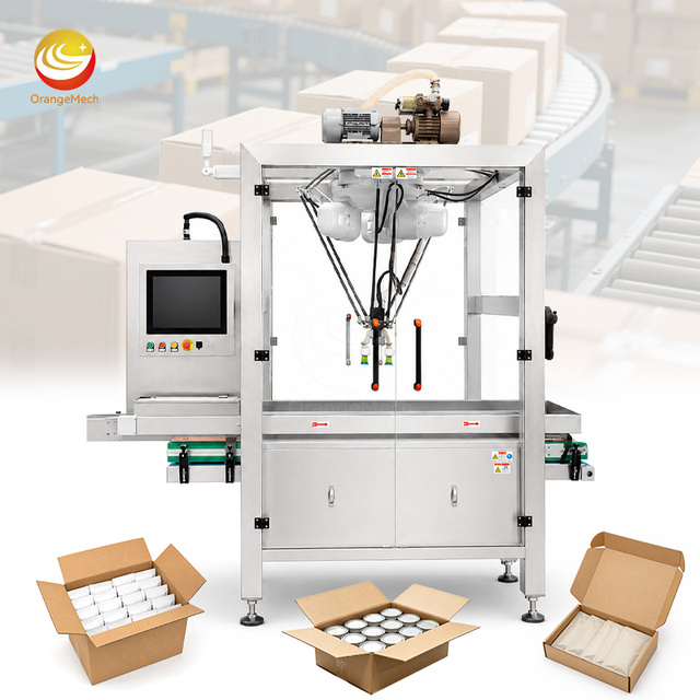 ORME Robot Automatic Machine De Package En Bag Carton 2 Axis Case Jar Packer for Beverage Can