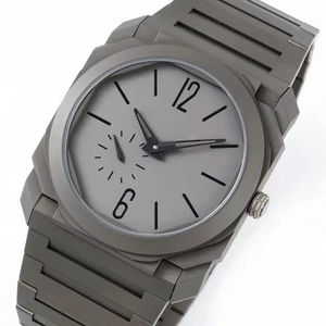 Reloj de buceo de lujo hecho a medida de alta calidad, de 40 milímetros, en acero inoxidable 904L, con reserva de marcha y esfera con indicadores manuales. - Product Image 2