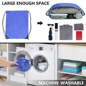 <b>Drawstring</b> Backpack Fashion Design Custom Logo Bulk Shopping <b>Drawstring</b> <b>Bag</b> Cinch Sack <b>Bag</b> Nylon Draw String Sport <b>Bag</b> 10 Colors - Product Image 5