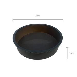 Quick Release <b>Nonstick</b> Silicone <b>Pan</b> Baking Cheese Cake Wedding Bread Loaf Mold 8/9 Inch Eco-Friendly Microwave Safe - Product Image 2