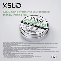 Pâte à souder sans nettoyage KSLID F60, sans acide, sans halogène, haute pureté, pour outils de réparation de téléphones mobiles