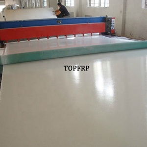 แผ่นผนังไฟเบอร์กลาสเคลือบเจลโค้ท FRP เกรดอาหาร สีขาว - Product Image 6