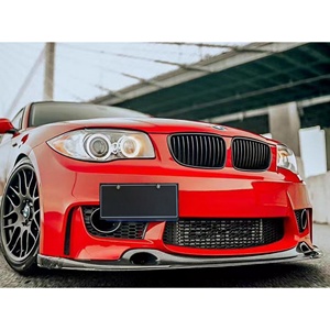 Spoiler Anteriore E87 per <span class=keywords><strong>BMW</strong></span> <span class=keywords><strong>Serie</strong></span> <span class=keywords><strong>1</strong></span> E82 Coupé Berlina Stile RZ in Fibra di Carbonio 2007-2013 - Product Image 6
