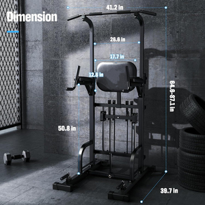 Equipo de Fitness de Alta Calidad, Nueva Tendencia, Torre de Potencia Ajustable de Acero, Barra de Dominadas para Gimnasio, para Entrenamiento de Alta Calidad - Product Image 2