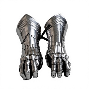 Guantes de Caballero Medieval, Articulados, de Acero, Estilo Antiguo, Artesanía en Metal - Product Image 5