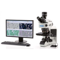 Microscopio Biológico Olympus Bx53 con Enfoque Manual, Objetivos de Alta Apertura Numérica, Resolución de Cámara 4K, IP68, Automático