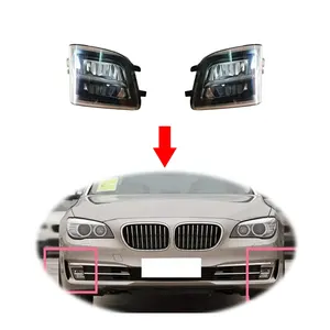 LED DRL פגוש קדמי ערפל מנורת ערפל אור עבור BMW 7 סדרת F01 f02 DRL Foglight foglamp רכב אביזרי 730l 740i 750i 760i