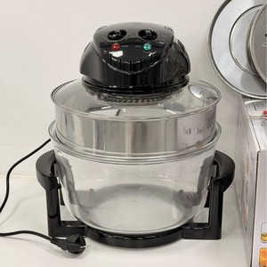 KENWOO Friteuse à air 3-en-1 13L avec four halogène et verre borosilicate visible, contrôle mécanique, 3500W, appareil de cuisson multifonction - Product Image 2