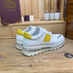 Zapatillas de Hombre de Lujo 100% Cuero de Cocodrilo Genuino, Transpirables y Cómodas para Caminar a Diario - Product Image 6