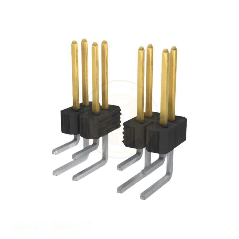 Rectangular Connector Header Original FLEXIBLE BOARD STACKING HEADER W DW-04-08-T-T-280 Through Hole ...