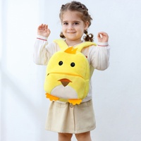 Sac à dos en peluche 3D pour enfants de 1 à 4 ans, sac d'école pour la maternelle, sac à dos pour enfants, filles et garçons, vache, singe, sacs d'école