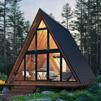 Chine Structure en acier Offre Spéciale Préfabriqué Mini petit cadre Maison Jardin Kits de cabine pour Resort Cottage-Bâtiments préfabriqués de haute qualité