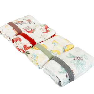 Manta Envolvente para Bebé <span class=keywords><strong>de</strong></span> Fibra <span class=keywords><strong>de</strong></span> Bambú y Algodón Puro con Diseño <span class=keywords><strong>de</strong></span> Dibujos Animados Personalizable para Bebés y Niños Pequeños, Refrescante para <span class=keywords><strong>el</strong></span> Verano - Product Image 5