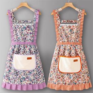 Delantal <span class=keywords><strong>de</strong></span> Chef Personalizado con Logotipo, Delantal <span class=keywords><strong>de</strong></span> Cocina con Bolsillos, Delantal Protector Duradero para Peluquería Canina y Cocina - Product Image 3