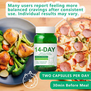 Suplementos Herbales para Adultos de 14 Días, Cápsulas Activas Detox para el Apetito con Fibra Dietética, Apoyo Digestivo para el Colon - Product Image 4