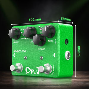 JOYO <span class=keywords><strong>Dr</strong></span>. J 系列 D60 EMERALD 过载吉他踏板 15dB 增幅 美丽温暖的音色 过载踏板 带 CLIP 开关 - Product Image 4