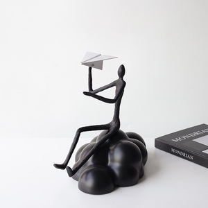 New2024 Minimalismo estilo artístico moderno lujo metal <span class=keywords><strong>Deko</strong></span> arte Decoración habitación decoración decoraciones para el <span class=keywords><strong>hogar</strong></span> - Product Image 2