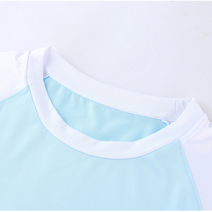 Camiseta Deportiva Oversize de Tallas Grandes al por Mayor, 180 GSM, de Secado Rápido, con Dobladillo con Abertura, Manga Raglán, 92% Poliéster 8% Spandex, Malla, Estilo Casual Elegante - Product Image 4