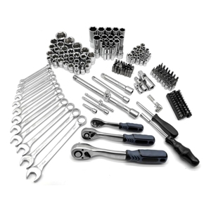 Juego de Llaves de Trinquete de 216 Piezas, Juego de Herramientas para el Hogar, Llave de Trinquete de 24 y 72 Dientes, 1/2", 3/8", 1/4", Herramientas Mecánicas Portátiles para Reparación de Automóviles - Product Image 3